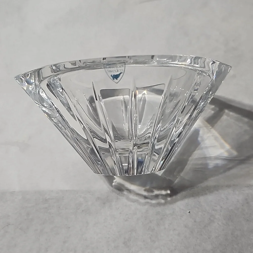 Orrefors Sweden Heavy Crystal Bowl